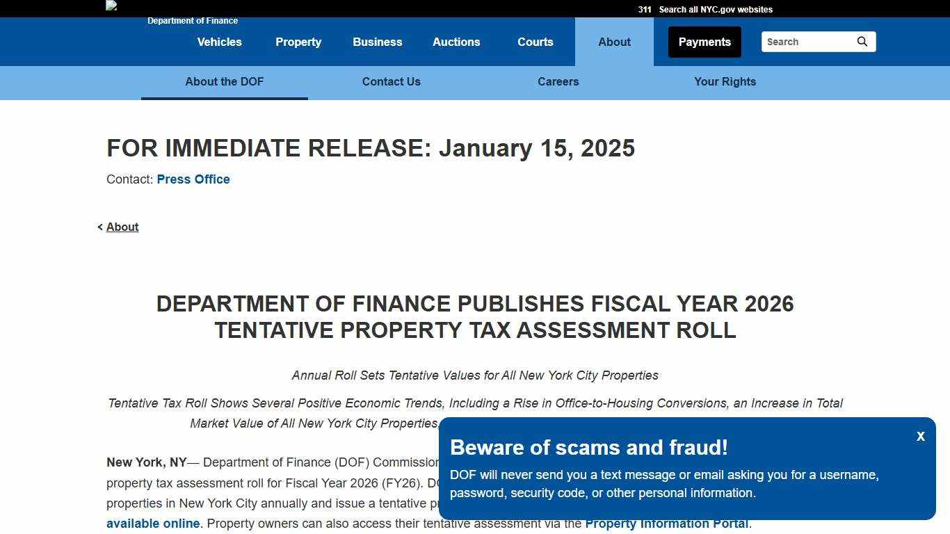 press-release-fy26-tentative-assessment-roll